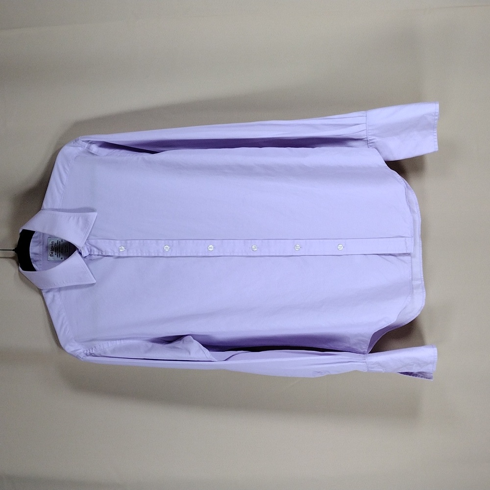 T.M.Lewin Light Purple Button Down Preppy Business Casual Formal Dress Shirt